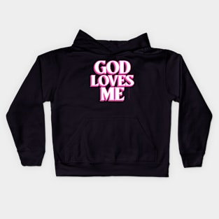 GOD LOVES ME Kids Hoodie